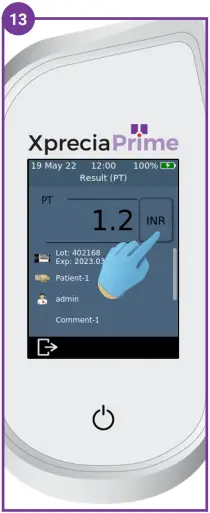 XpreciaPrime Coagulation Analyzer B13