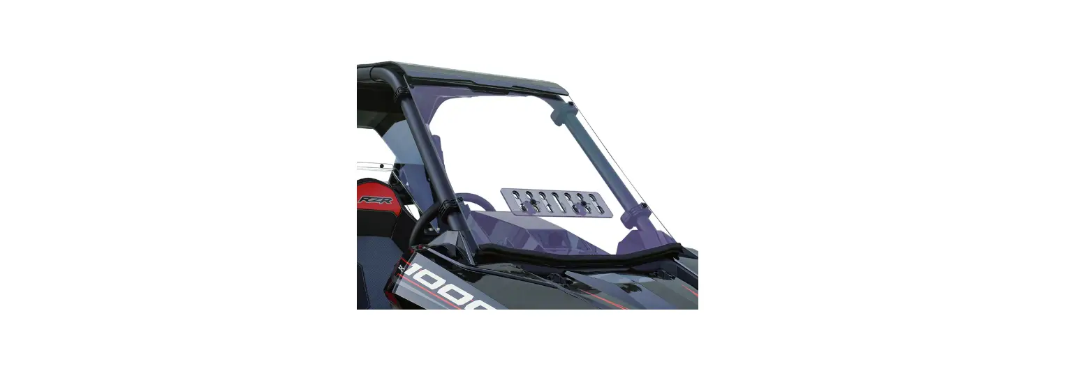 Falcon Ridge Po-rs1-wd01 Polaris Rzr Rs1 Tinted Half Windshield Instruction Manual