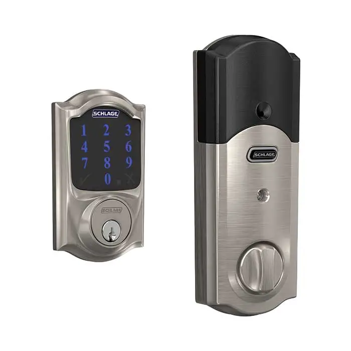 Schlage Connect Touchscreen Deadbolt With Alarm User Manual