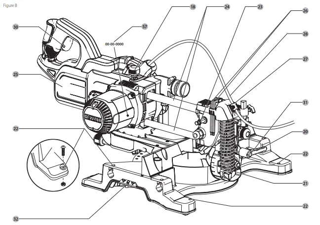 DEWALT DWS771 Telescopic Cutting and Miter Saw-2