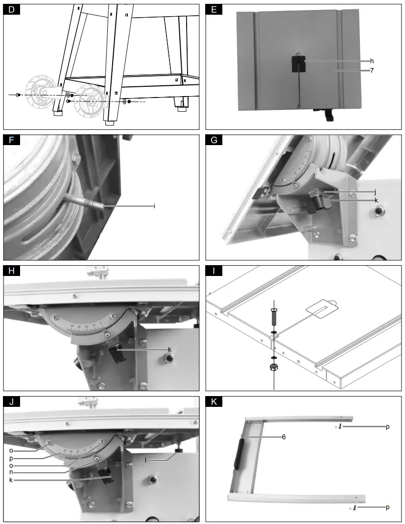 scheppach HBS400 Band Saw - FIGURE 2