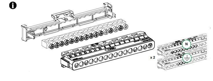Schneider-Electric-LGYT2A08-Neutral-Terminal-Block-FIG-2