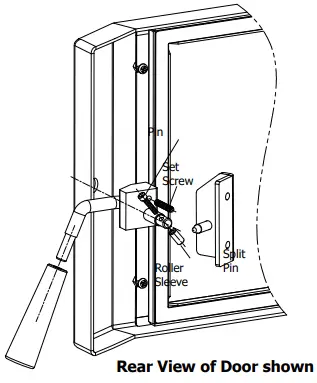 DOOR LATCH ADJUSTMENT