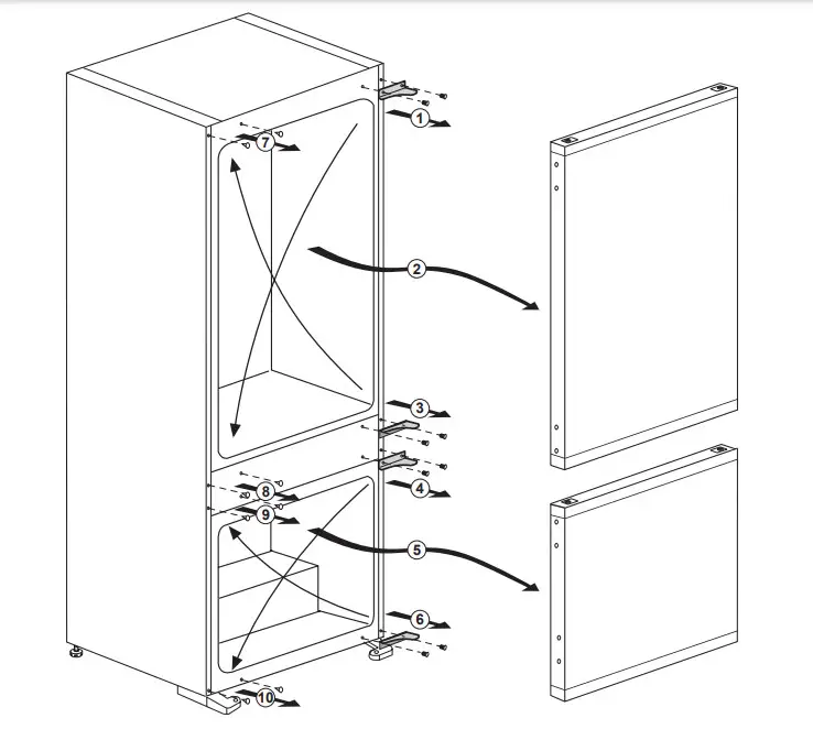 beko BCHA275K4SCHN Refrigerator - Figure 5