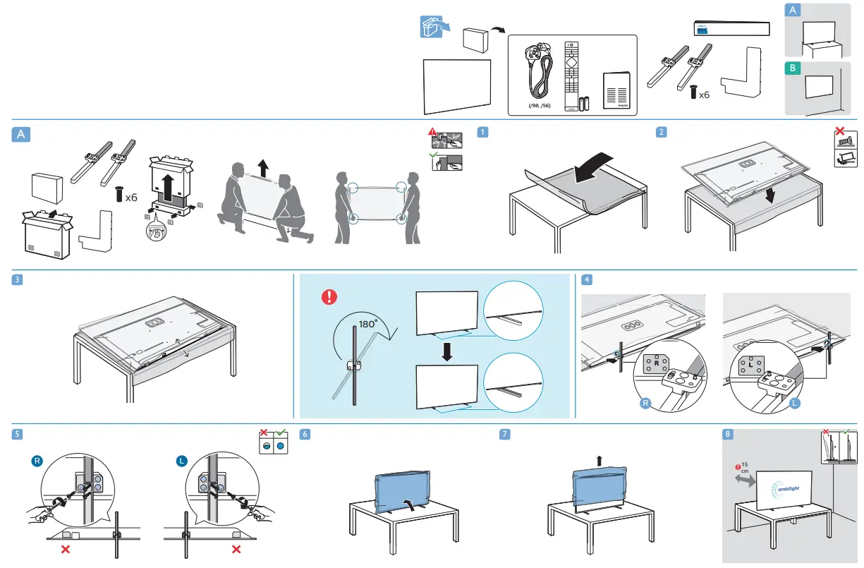 PHILIPS OLED806 series Television