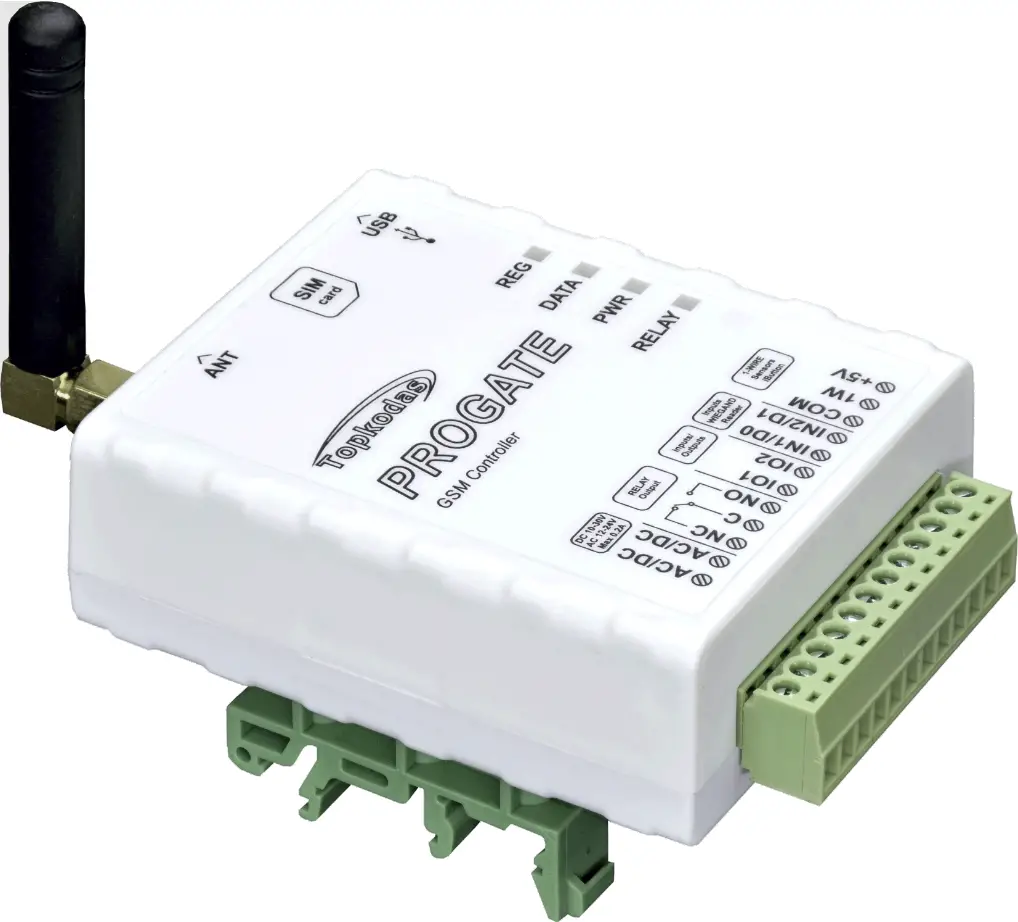 TOPKODAS PROGATE Cellular GSM Gate Opener GSM Access Gate Control