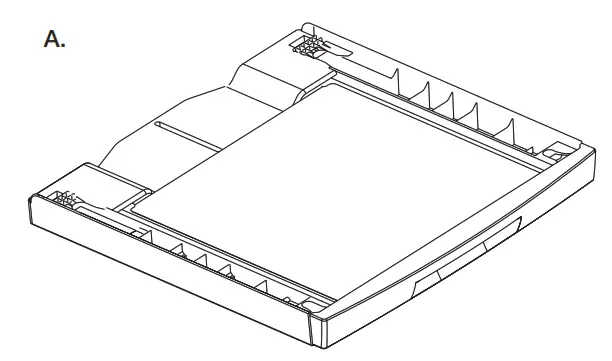 STIRLING SASK80W Stacking Kit White - STACKING KIT