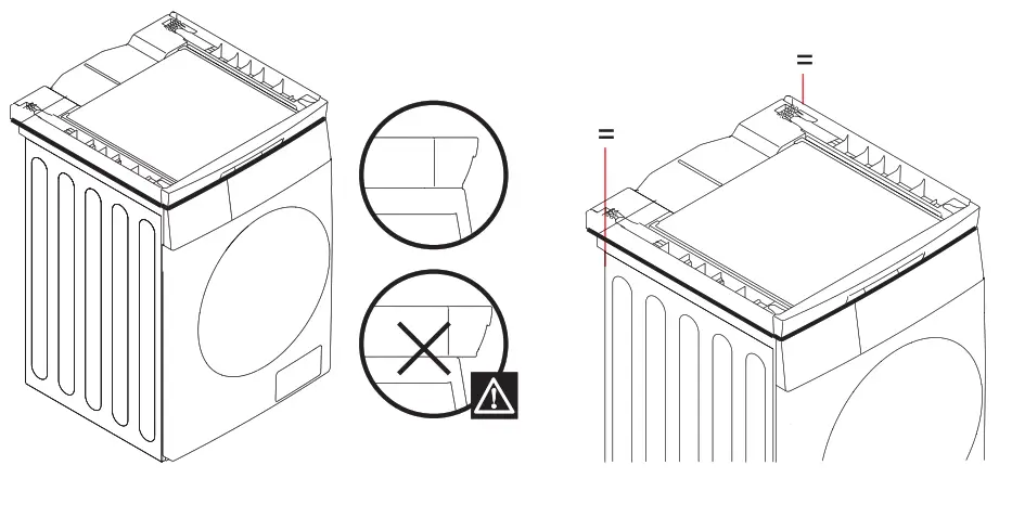 STIRLING SASK80W Stacking Kit White - washing machine.