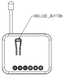 Philio PAN34 In-Wall Roller Shutter -t