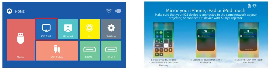 Mini Projector with 5G WiFi and Bluetooth-15