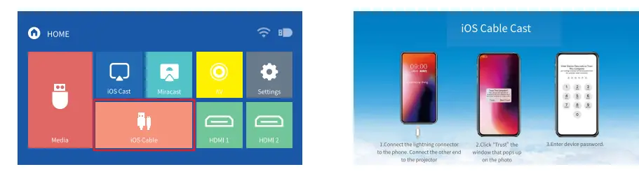 Mini Projector with 5G WiFi and Bluetooth-17
