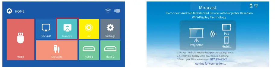 Mini Projector with 5G WiFi and Bluetooth-19