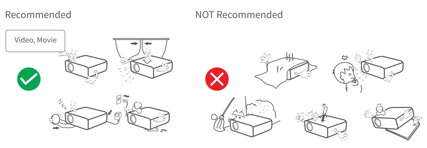 Mini Projector with 5G WiFi and Bluetooth-2