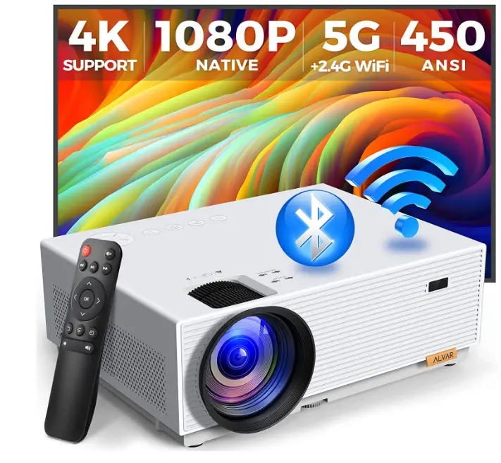 Mini Projector with 5G WiFi and Bluetooth-product