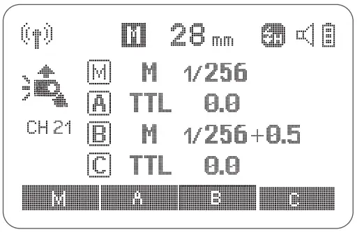 LCD Panel in Three Modes