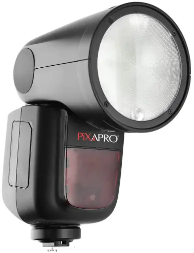 PiXAPRO GIO1 O TTL Li-Ion Round Head Camera Flash