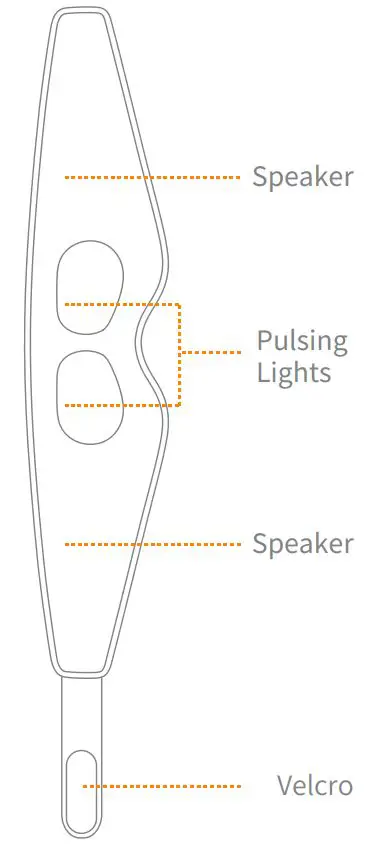 Wuneng Dreamlight Zen Sleep Mask Instruction Manual - A quick look at the product