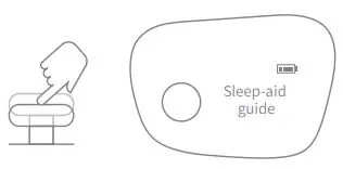 Wuneng Dreamlight Zen Sleep Mask Instruction Manual - When Dreamlight Zen is on