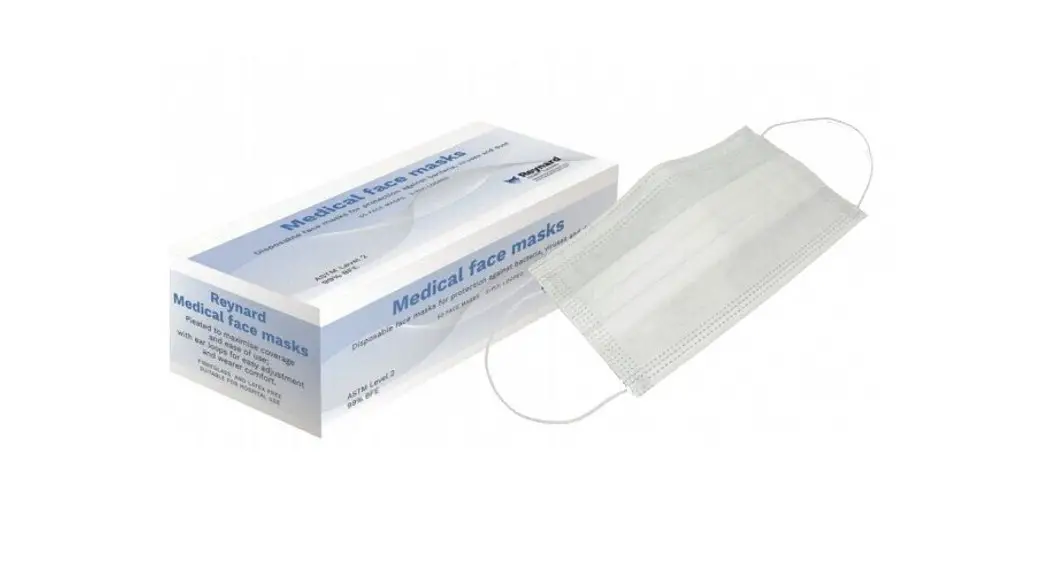 19901 Mask Reynard Medical Ear Loop Astm Level 2 3ply User Guide