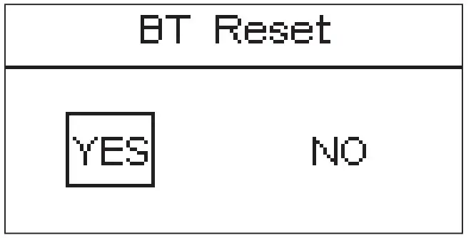 BT Reset