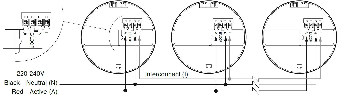 red SMOKE ALARAMS R240 Photoelectric Smoke Alarm 05