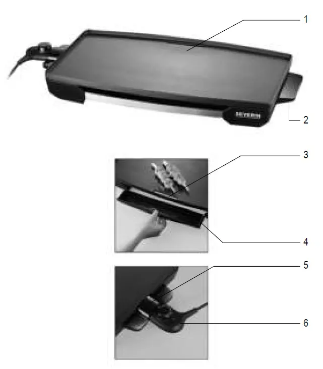 SEVERIN KG-2388-Table-Grill-fig-1