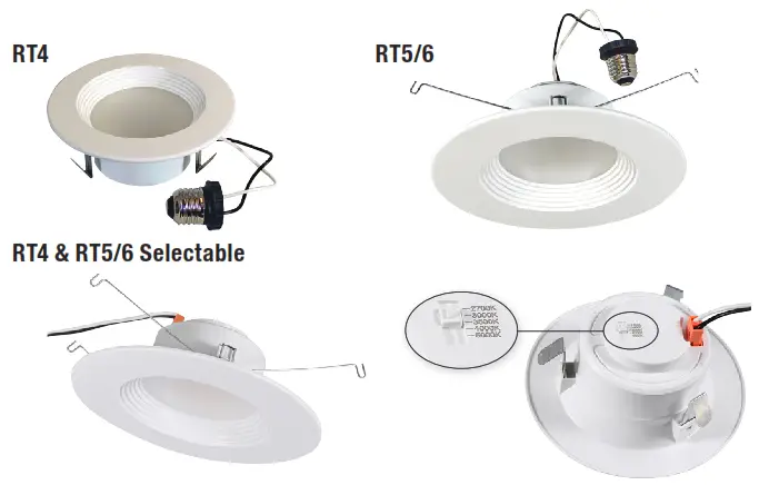 SYLVANIA RT4 UltraLED RT Screw Based Luminaire - Figure 1