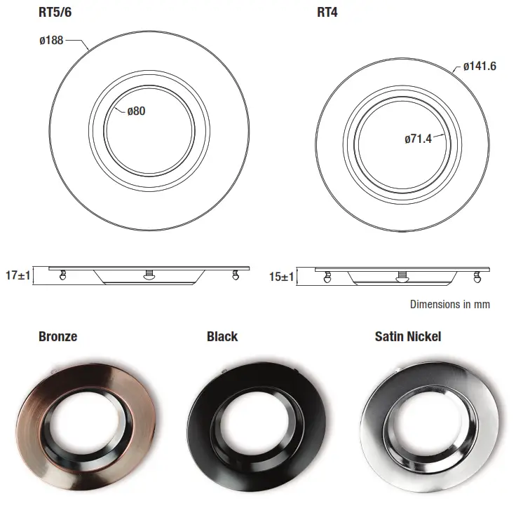 SYLVANIA RT4 UltraLED RT Screw Based Luminaire - Figure 6