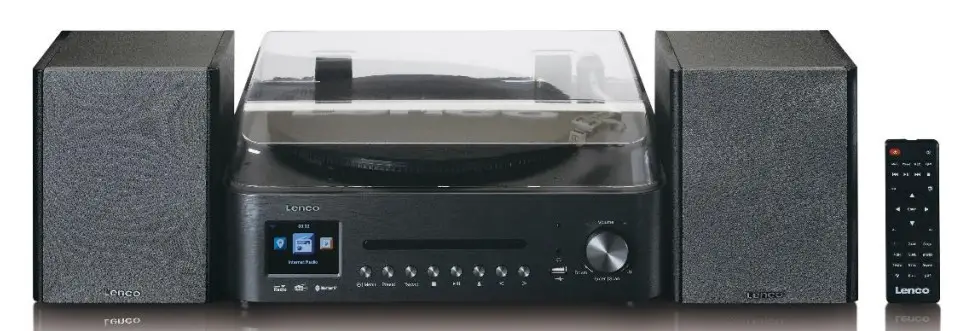 Lenco MC-460 Stereo with CD and Turntable