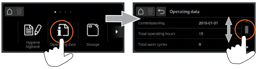 Miele PTD 901 Throughfeed Dishwasher Stainless steel - Fig 12