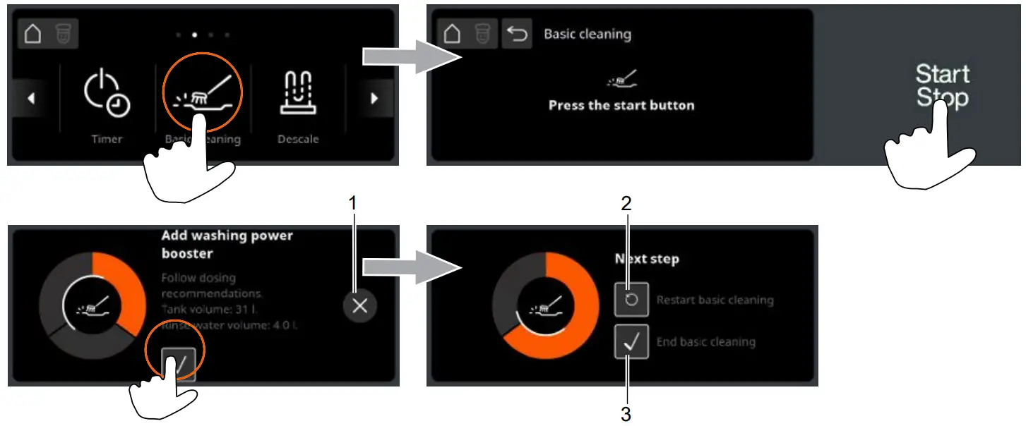 Miele PTD 901 Throughfeed Dishwasher Stainless steel - Fig 20