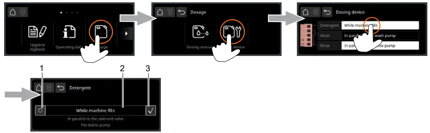 Miele PTD 901 Throughfeed Dishwasher Stainless steel - Fig 36