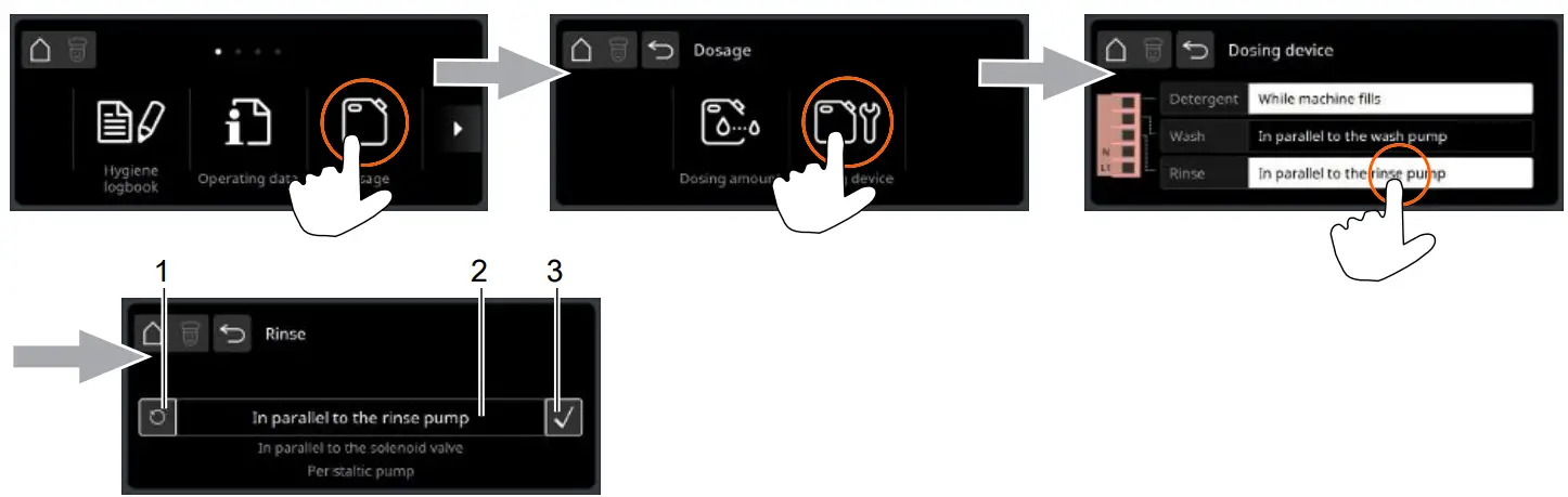 Miele PTD 901 Throughfeed Dishwasher Stainless steel - Fig 37