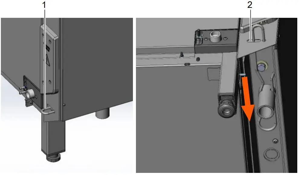 Miele PTD 901 Throughfeed Dishwasher Stainless steel - Fig 47