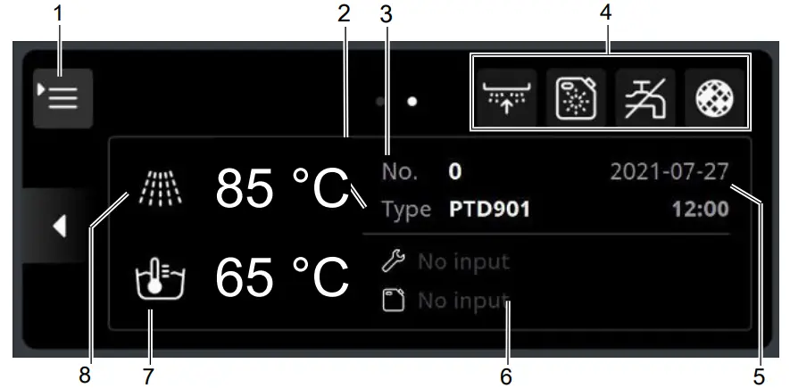 Miele PTD 901 Throughfeed Dishwasher Stainless steel - Fig 5