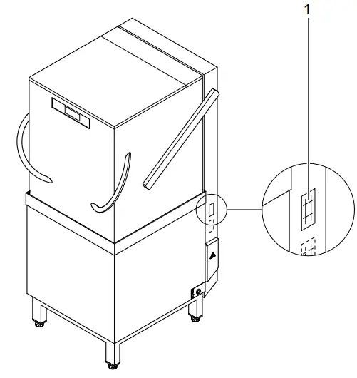 Miele PTD 901 Throughfeed Dishwasher Stainless steel - Fig 6