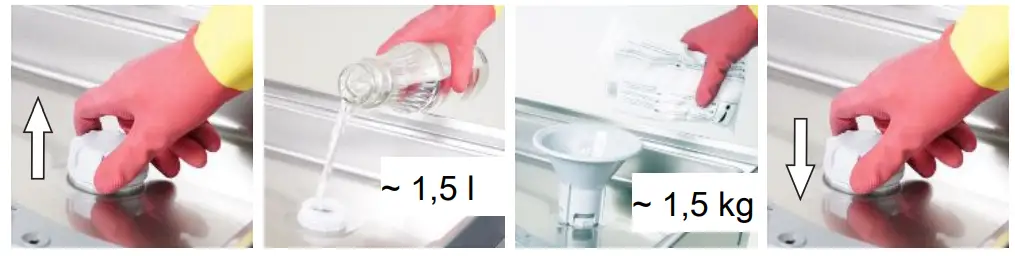 Miele PTD 901 Throughfeed Dishwasher Stainless steel - Fig 65