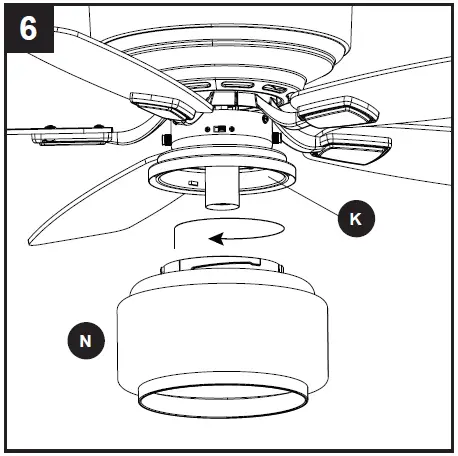 Harbor-Breeze-42618-LED-Indoor-Flush-Mount-Ceiling-Fan-13
