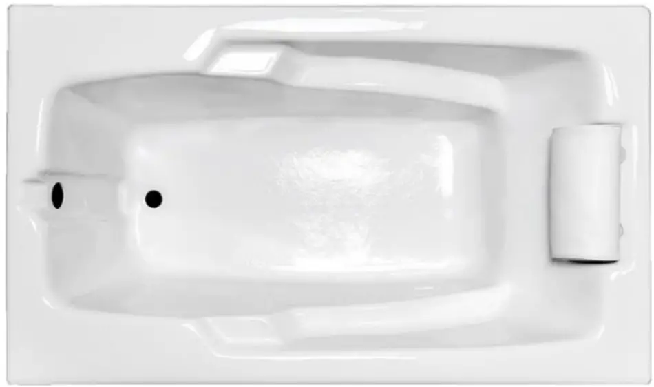 Laurel-Mountain-3666MT064-MERCER-VII-66-X-36-Inch-Drop-In-Acrylic-Tub-product