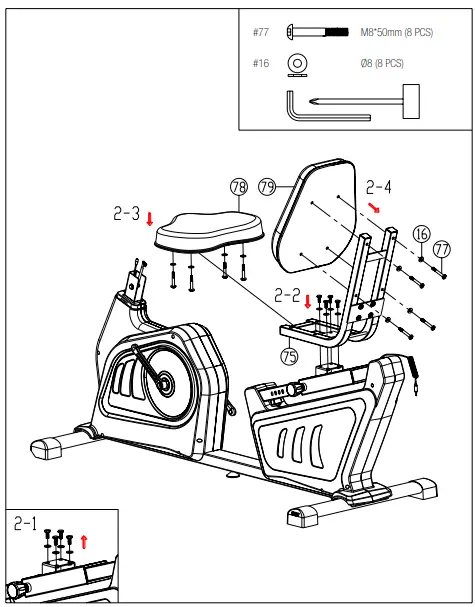 SPORTSTECH- ES600-Professional-Recumbent-Bike-fig-5