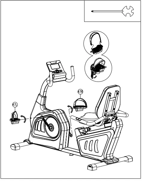 SPORTSTECH- ES600-Professional-Recumbent-Bike-fig-9