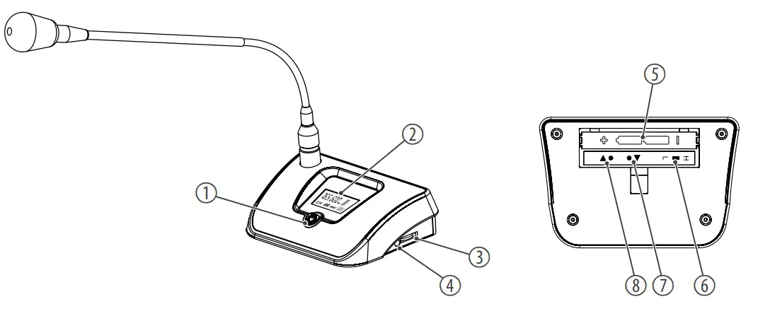 SIRUS Quad C 823 Professional Bodypack Transmitter