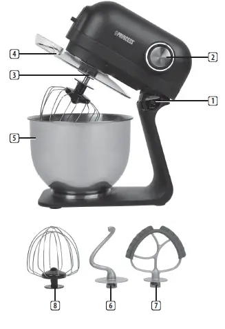 PRINCESS-01-220137-01-001-Kitchen-Machine-FIG-1