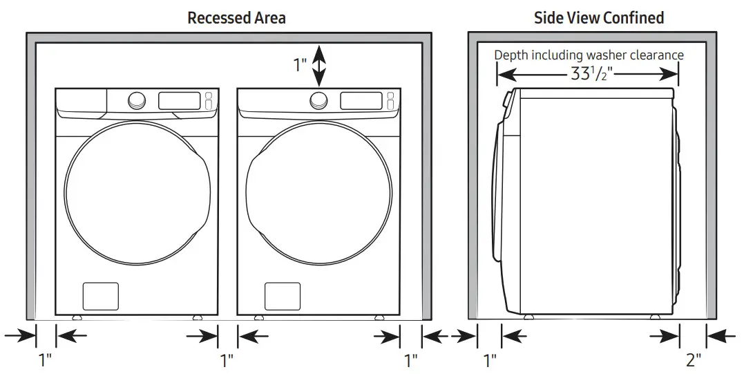 SAMSUNG DVG50BG8300 Smart Gas Dryer with Steam Sanitize Plus and Sensor Dry - fig1