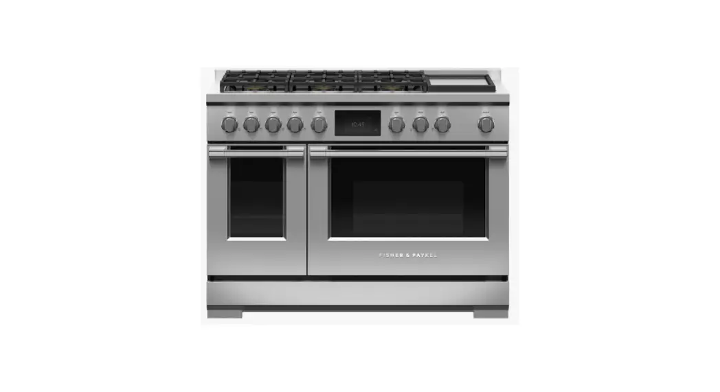 Fisher Paykel Rdv3-486gd L Dual Fuel Range User Guide