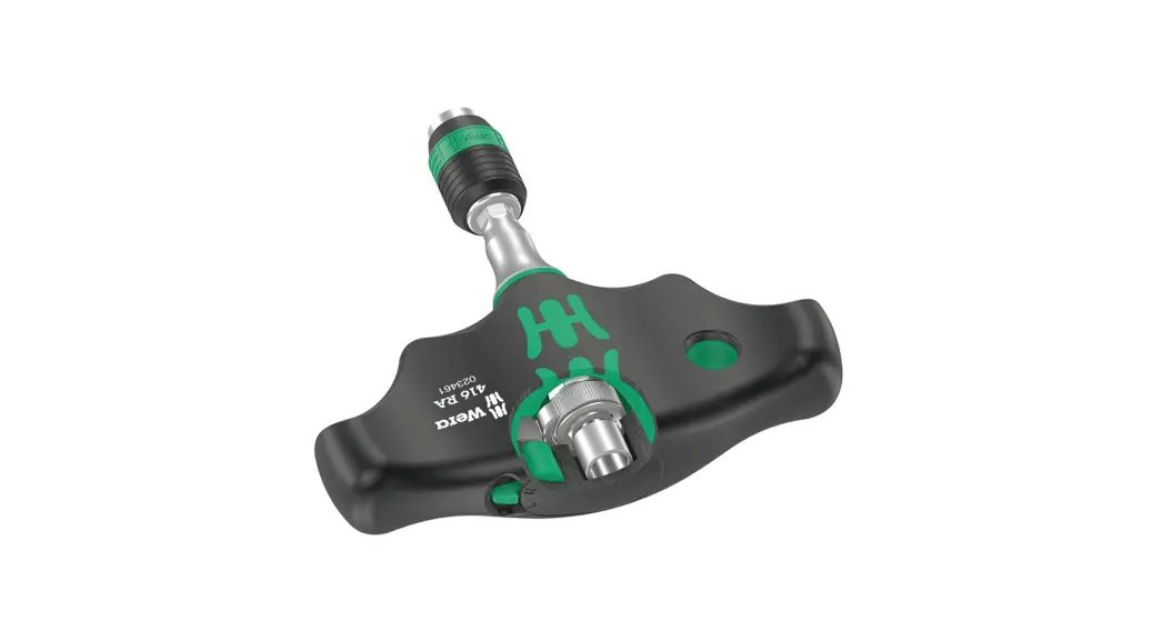 Wera 416 Ra T-handle Bitholding Screwdriver Instructions