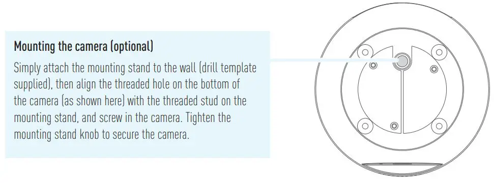Swann SWIFI-PTCAM2 Security Pan Tilt Camera - CAMERA PLACEMENT