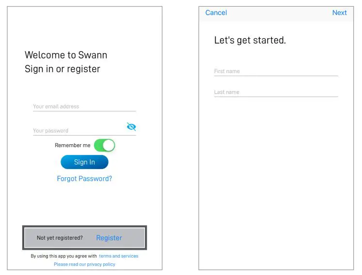 Swann SWIFI-PTCAM2 Security Pan Tilt Camera - GET THE SWANN SECURITY APP