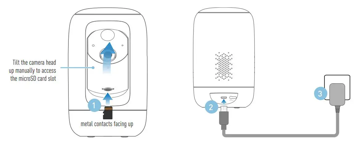Swann SWIFI-PTCAM2 Security Pan Tilt Camera - INSTALLING THE CAMERA