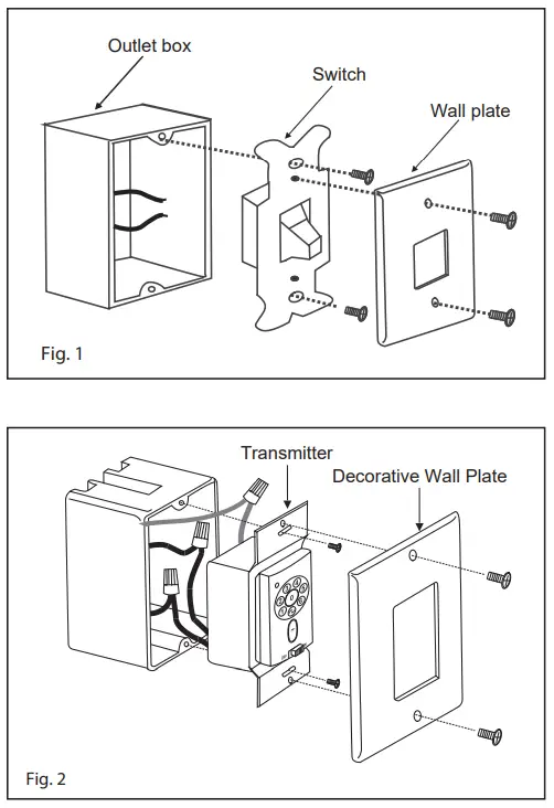 HINKLEY 903760FMB-NDD Chisel 60 Inch Indoor or Outdoor Ceiling Fan - Fig 12